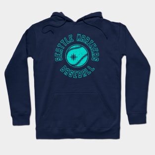 Vintage Seattle Mariners Baseball Hoodie